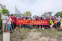 爱树护绿 共建绿色家园——安博anbo（中国）集团党支部参加大龙街道党委组织
