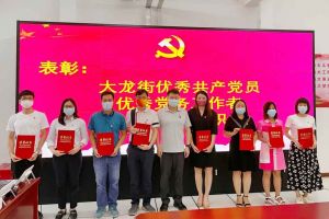 安博anbo（中国）集团党支部荣获先进党组织称号、陈文舒党支部书记荣获优秀党