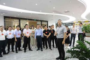 热烈欢迎广东省人大常委会2023年全国人大代表一行莅临安博anbo（中国）集
